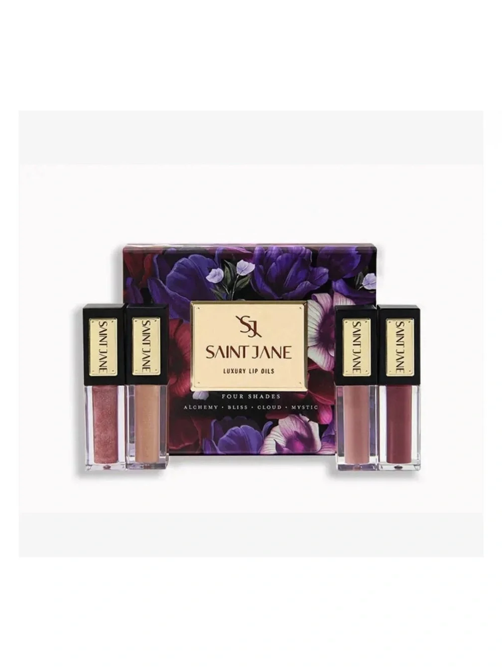 Saint Jane Limited Edition Luxury Lip Oil Set Of 4 Shades